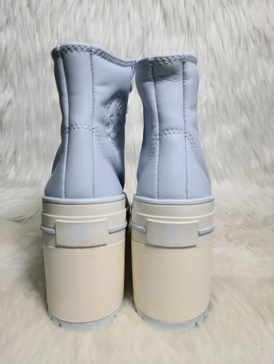 Converse Chuck Taylor All Star De Luxe Heel Blue Women 7 / Unisex 5 NEW - Picture 4 of 8